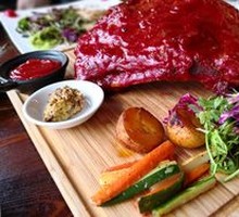 Honey-Glazed Pork Ribs