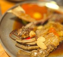 Steamed Crab in Soy Sauce