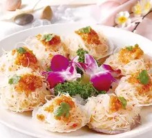 Minced Pork with Vermicelli and Bok Choy