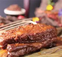 Lotus-Leaf Braised Beef Ribs