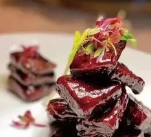 Candied Tangerine Crispy Pork Belly