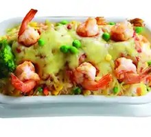 Seafood Bake Rice
