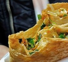 Grilled Sausage Pancake