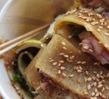 Grilled Sausage Cold Noodles