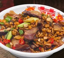 Preserved Radish with Salted Pork Rice