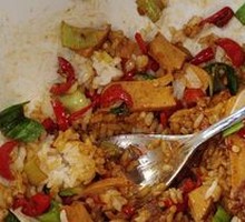 Fried Pork with Tofu Skin