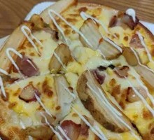 Potato Bacon Pizza