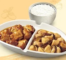 Pork Ribs and Chicken Leg Rice