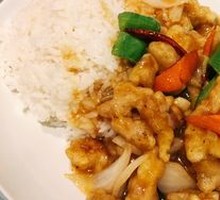 Sautéed Pork with Rice