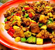 Spicy Stir-Fried Chicken