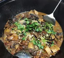 Stewed Chicken in Iron Pot