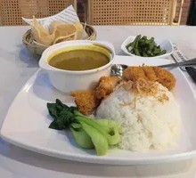 Curry Chicken Cutlet Rice