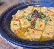 Garlic Ham Braised Tofu