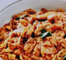 Sour Stir-Fried Egg with Wood Ear Mushrooms