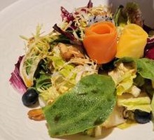 Olive Oil Amber Almonds with Fresh Vegetables