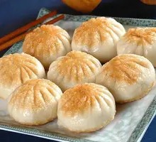 Golden Crispy Fried Bun