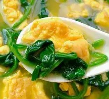 Spinach and Egg Soup