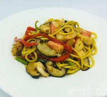 Spicy Seafood Pasta
