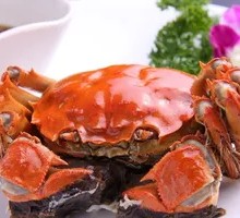 Steamed Extra-large Male Crab