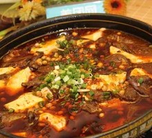 Tofu Flower Beef Stir-fry