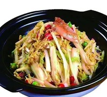 Spicy Pot-Braised Baby Bok Choy