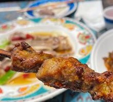 Lamb Skewers with Red Willow