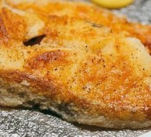 Grilled Cod on Iron Plate