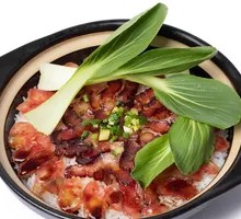 Cantonese Deluxe Claypot Rice with Preserved Meats