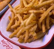 Salted Egg Yolk Potato Sticks