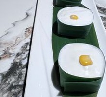 Coconut Milk Sago Cake