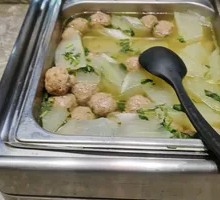 Winter Melon and Pork Dumpling Soup