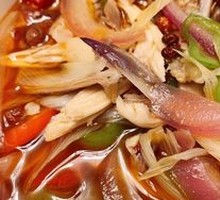 Spicy麻 Chicken Noodles