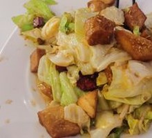 Cabbage Stir-Fried with Naan