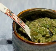 Spicy Eggplant with Preserved Egg