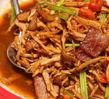 Spicy Mountain Bamboo Shoots with Preserved Meat