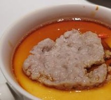 Minced Meat Steamed Egg
