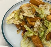 Cabbage Stir-Fried with Naan