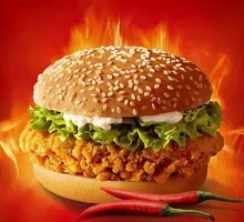 Spicy Chicken Leg Burger