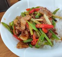 Stir-Fried Pork with Rice