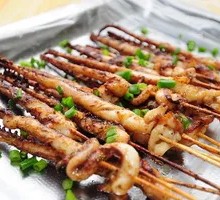 Grilled Squid Skewers