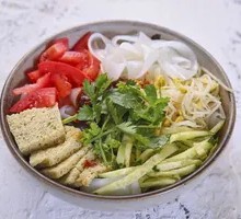 Cold Noodles with Beef Tendon Combo