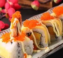 Mango Shrimp Rolls