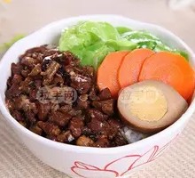 Shiitake Braised Pork Rice
