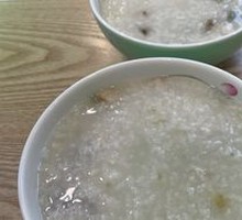 Century Egg and Pork Porridge