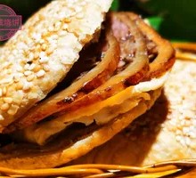 Egg and Beef Sandwich