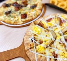 Bacon Potato Cheese Pizza