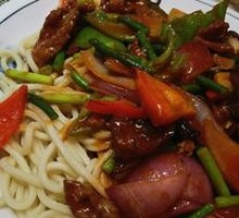 Fried Meat Noodles