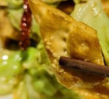 Stir-fried BaoBao Cabbage with Naan
