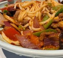 Fried Meat Noodles