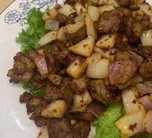 Stir-fried Roasted Lamb from Beach